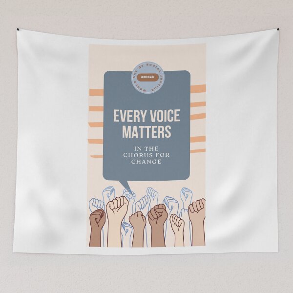 Item preview, Every Voice Matters In The Chorus For Change 2 designed and sold by gbejule-ikomi.