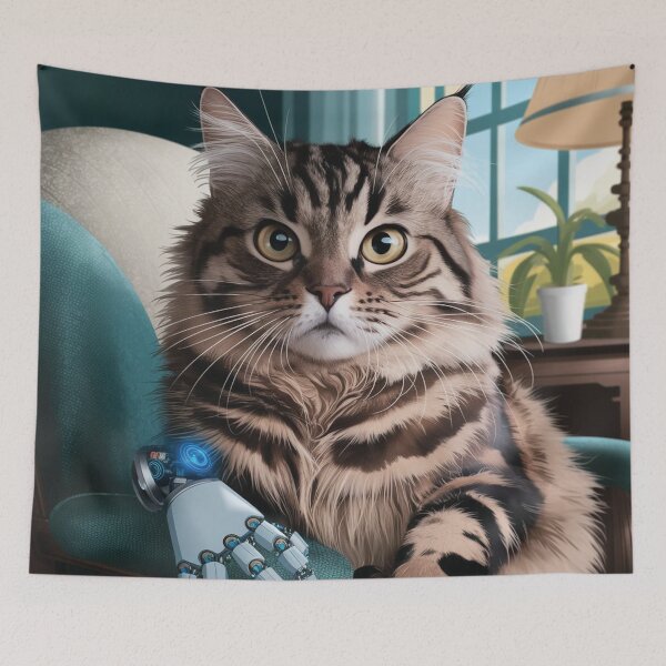 Item preview, Cyber Kitty designed and sold by Cadsdiva.