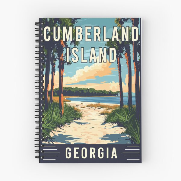Item preview, Discover the Untouched Beauty of Cumberland Island in Georgia - Vintage Travel Art designed and sold by turtlestart.