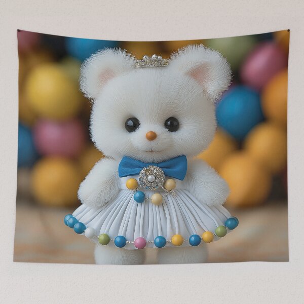 Item preview, Teddy bear dressed for a party designed and sold by Osintown.