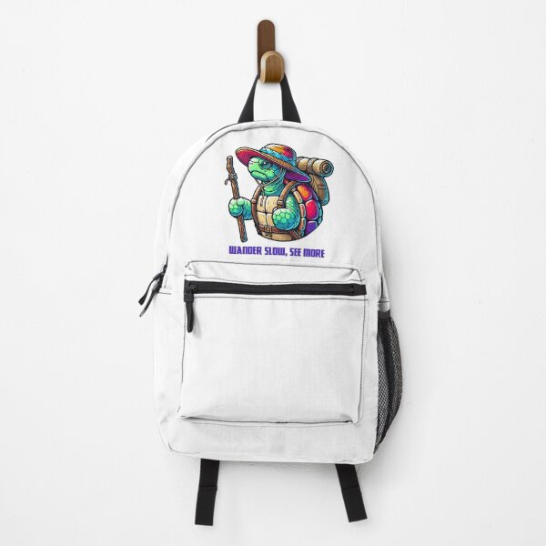 Item preview, Colorful Adventurer Turtle - Wander slow, See more designed and sold by MaateoDesign.