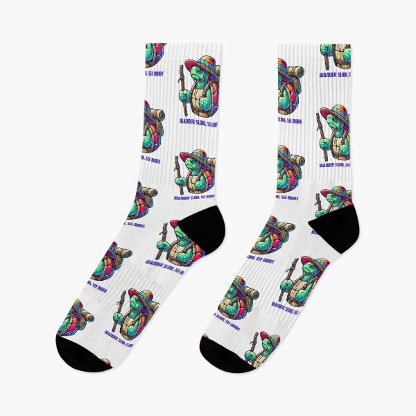 Item preview, Colorful Adventurer Turtle - Wander slow, See more designed and sold by MaateoDesign.