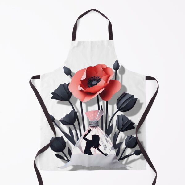 Item preview, Somniferum Dreams War with Drugs Red Poppy Addict Nightmares Woman Poppies designed and sold by SomniferumWars.