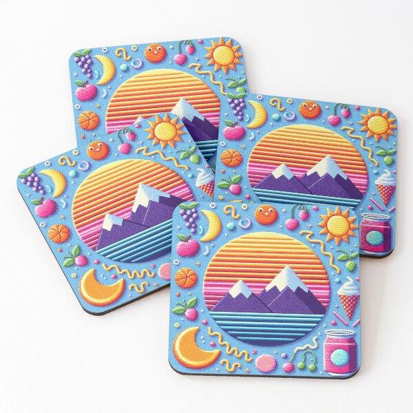 Item preview, Embroidered fun vacation at the mountains designed and sold by Silbays.