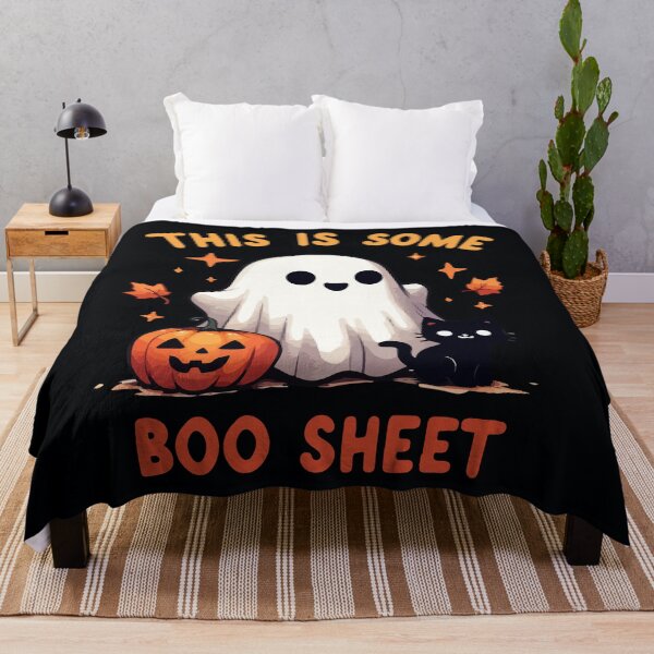 Artikelvorschau, Das ist ein süßes Boo Sheet entworfen und verkauft von TomFrontierArt.