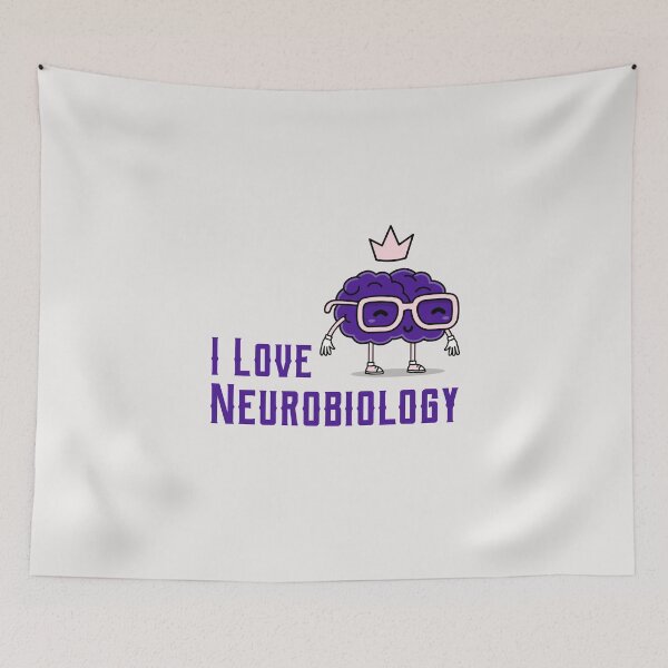 Item preview, I love neurobiology - Neurobiologists - Neurobiology, neurology, neuroscience designs designed and sold by ScientistArtist.