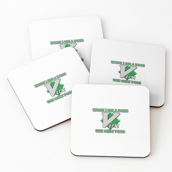 Item preview, Work like a boss use only Free Open Source Software, Vim in this case. designed and sold by Wojciech Grodzki.