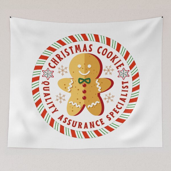 Item preview, Christmas Cookie Quality Assurance Specialist designed and sold by MissMutsie.