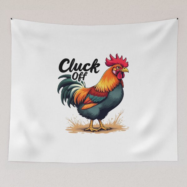 Item preview, cluck off designed and sold by Ismartista.
