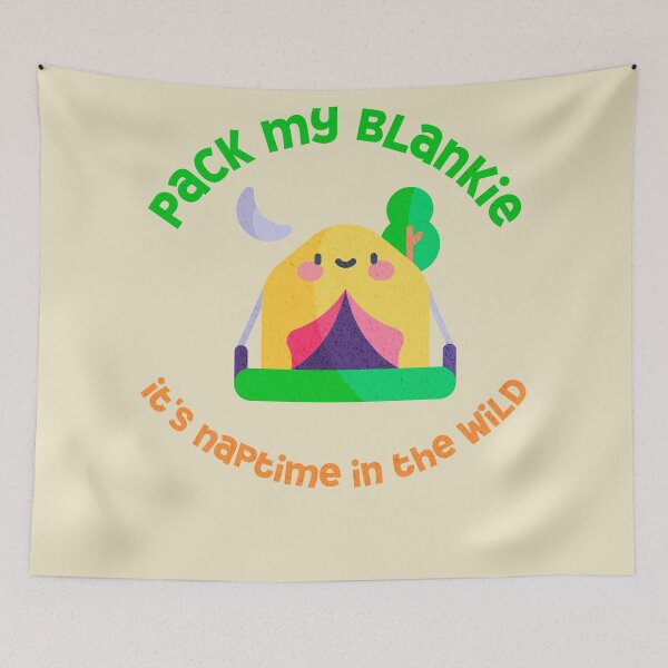 Item preview,  Pack My Blankie, It’s Naptime in the Wild - Adorable Baby Camping Design designed and sold by NymeriaH.