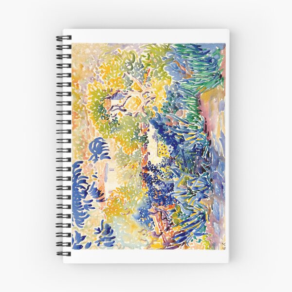Item preview, Garden At Saint-Clair, Côte d’Azur, Delacroix 1904 designed and sold by RocketshipRetro.