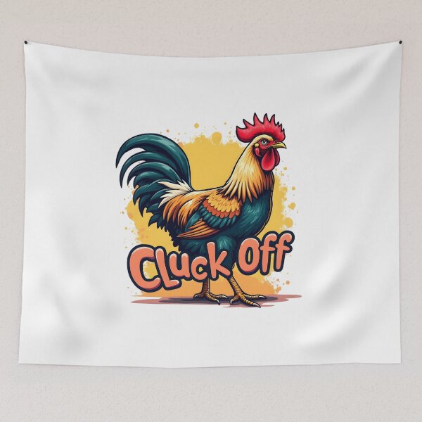 Item preview, cluck off designed and sold by Ismartista.