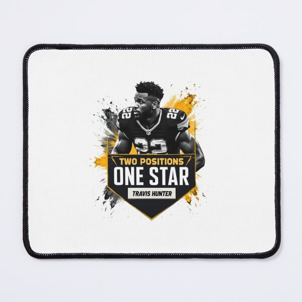 Item preview, Two Positions, One Star – Travis Hunter designed and sold by TauqeerArts.