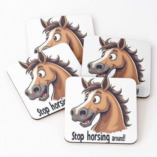 Item preview, stop horsing around  designed and sold by Ismartista.