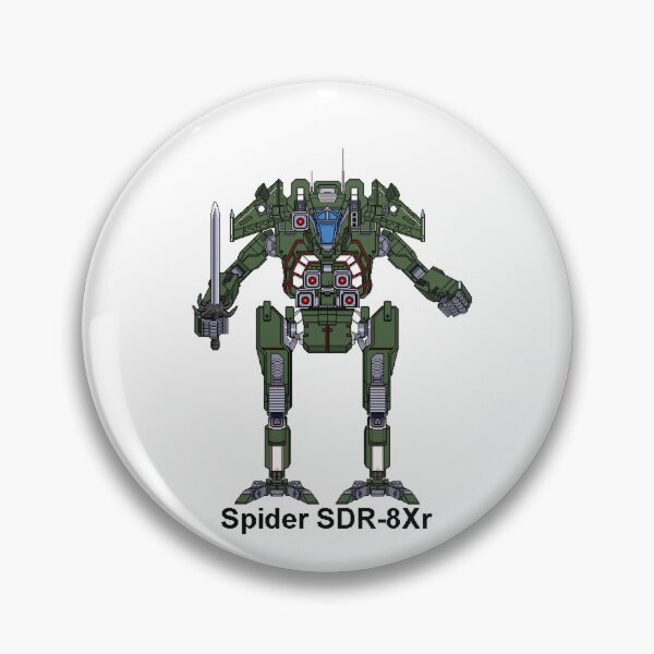 Item preview, Spider SDR-8Xr - Inner Sphere BattleMech designed and sold by DagleysDesigns.