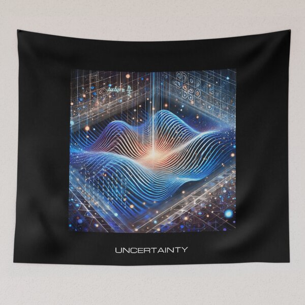 Item preview, An illustration of the Heisenberg uncertainty principle. designed and sold by V-vstudio.