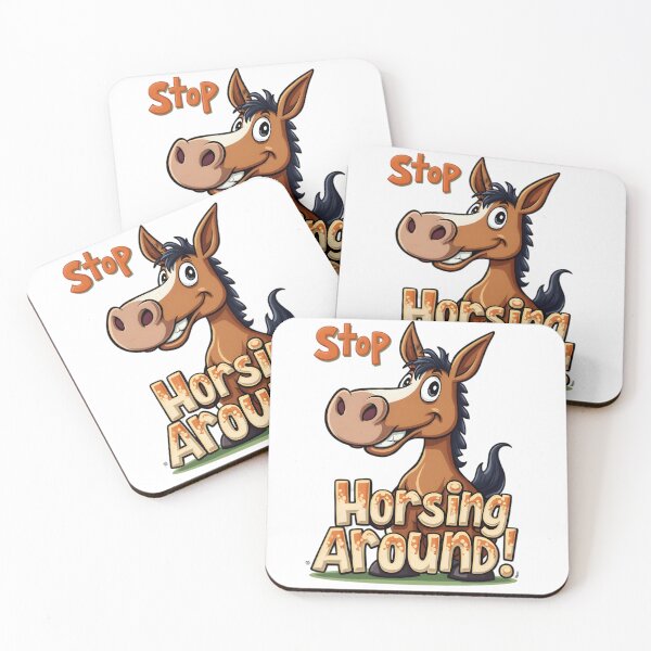 Item preview, stop horsing around  designed and sold by Ismartista.