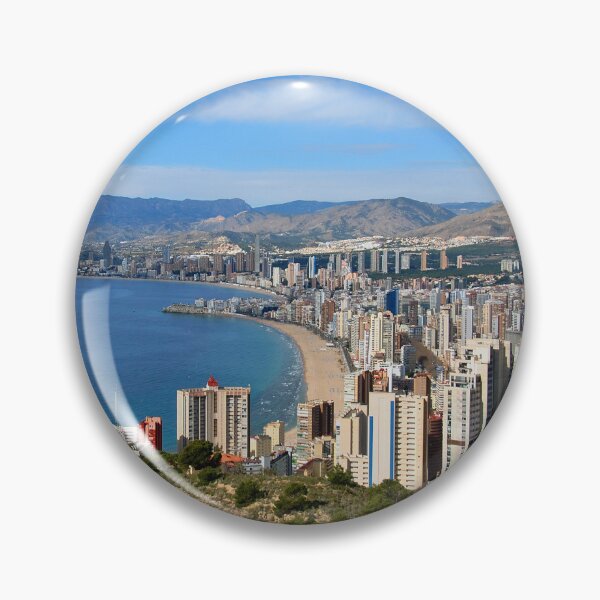 Item preview, Benidorm Skyline Cityscape Costa Blanca Spain designed and sold by AndyEvansPhotos.