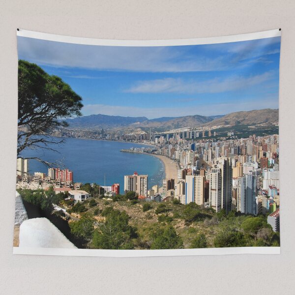 Item preview, Benidorm Skyline Cityscape Costa Blanca Spain designed and sold by AndyEvansPhotos.