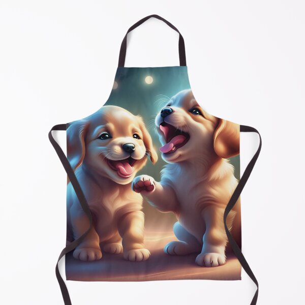 Item preview, Pair of Adorable Little Baby Puppy Dogs designed and sold by Sticker-Tree.