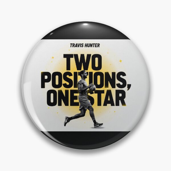 Item preview, Two Positions, One Star – Travis Hunter designed and sold by tauqeer007.
