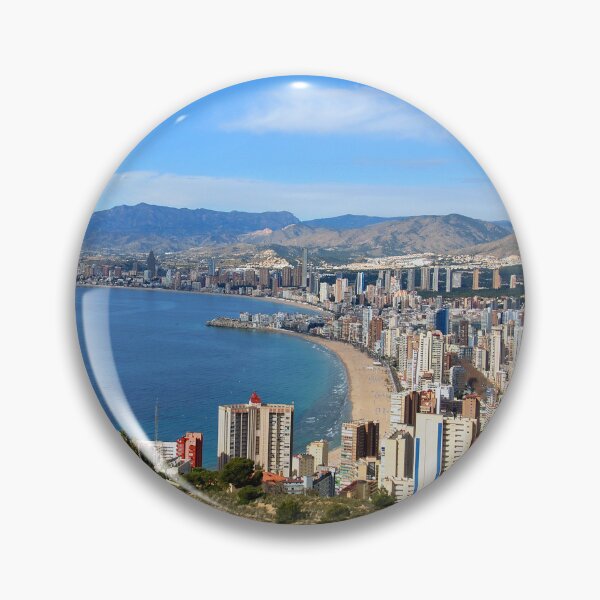 Item preview, Benidorm Skyline Cityscape Costa Blanca Spain designed and sold by AndyEvansPhotos.