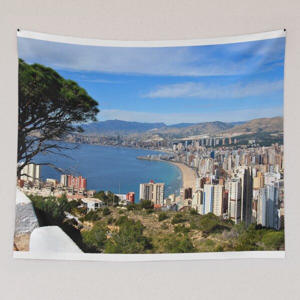 Item preview, Benidorm Skyline Cityscape Costa Blanca Spain designed and sold by AndyEvansPhotos.