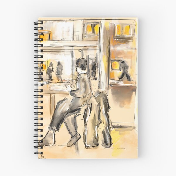 Item preview, Watching from a cafe window  designed and sold by Axstheticminds.
