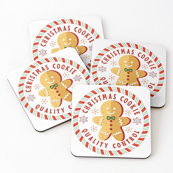 Item preview, Christmas Cookie Quality Control designed and sold by MissMutsie.
