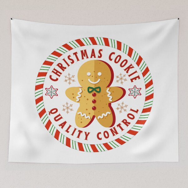Item preview, Christmas Cookie Quality Control designed and sold by MissMutsie.