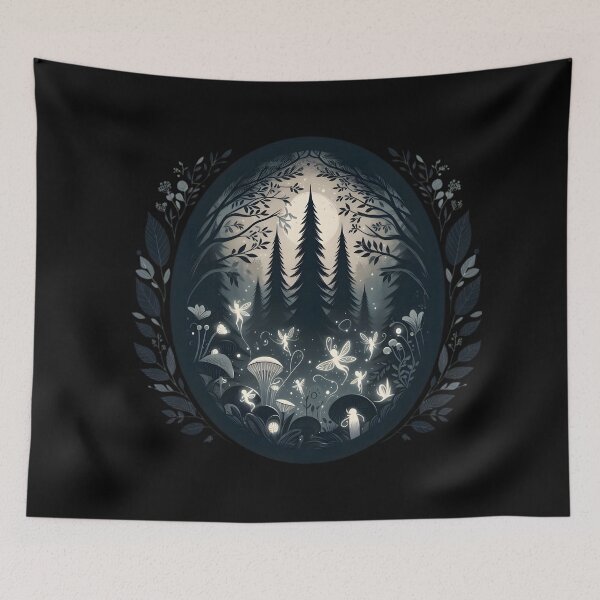Item preview,  Enchanted Forest Nocturne designed and sold by pumsquare.