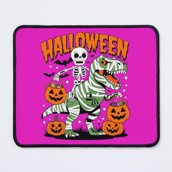 Item preview, Skeleton on Mummy Dinosaur Halloween Candy Grab designed and sold by SztylishDesigns.
