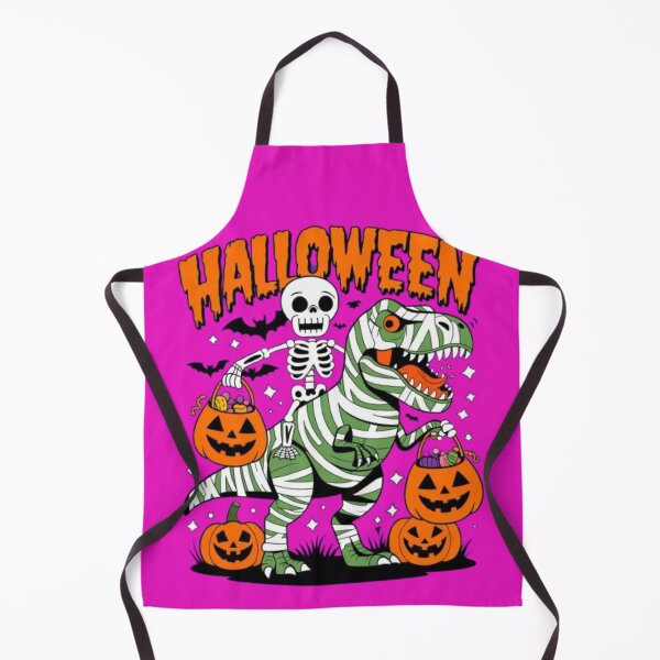 Item preview, Skeleton on Mummy Dinosaur Halloween Candy Grab designed and sold by SztylishDesigns.