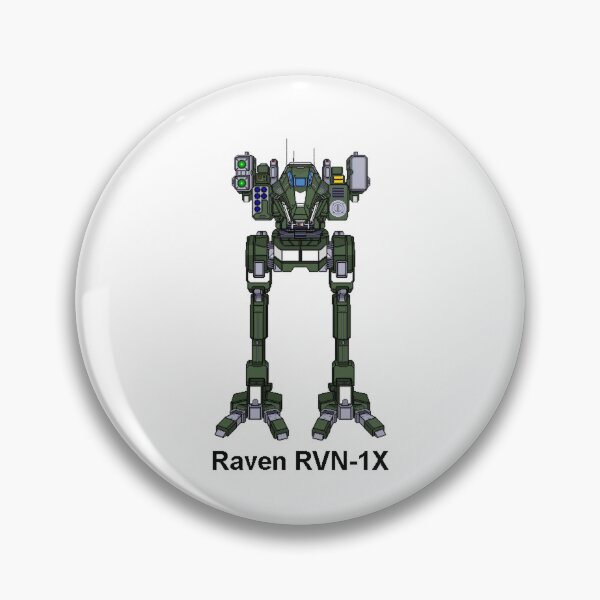 Item preview, Raven RVN-1X - Inner Sphere BattleMech designed and sold by DagleysDesigns.