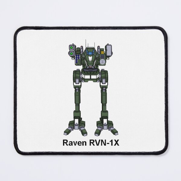 Item preview, Raven RVN-1X - Inner Sphere BattleMech designed and sold by DagleysDesigns.