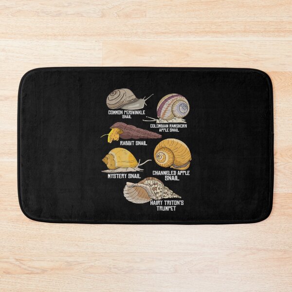 Item preview, Water Snail Species Illustration Biology Water Snails designed and sold by DSWShirts.