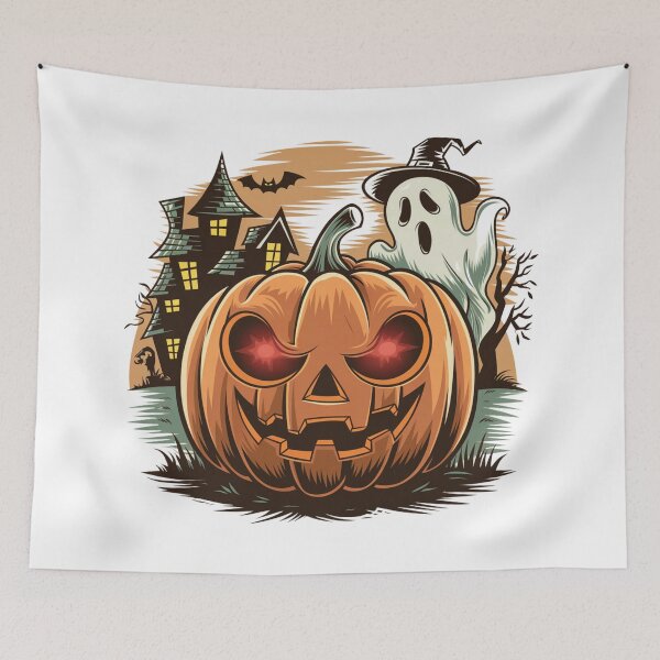 Item preview, Haunted Pumpkin designed and sold by CookiesMerch.