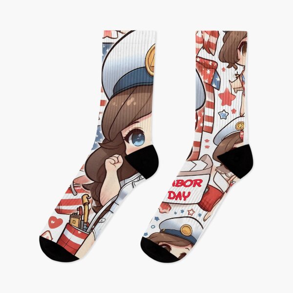 Item preview, Chibi Labor Day Pattern 11.0 designed and sold by StickyGuys.