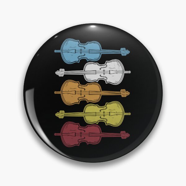 Item preview, Double Bass Player Retro Contrabass Gift Cello designed and sold by DSWShirts.