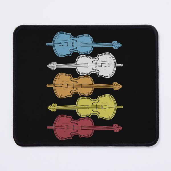 Item preview, Double Bass Player Retro Contrabass Gift Cello designed and sold by DSWShirts.