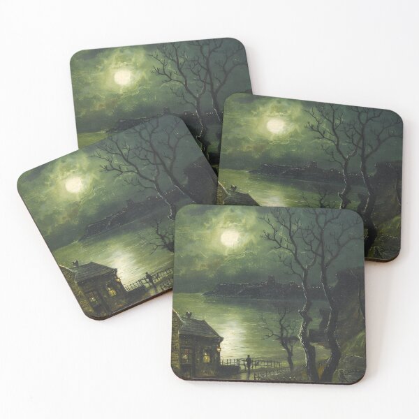 Item preview, Scarborough by Moonlight - Walter Linsley Meegan designed and sold by darkgothicart.