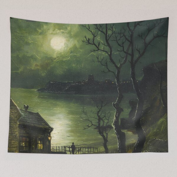 Item preview, Scarborough by Moonlight - Walter Linsley Meegan designed and sold by darkgothicart.