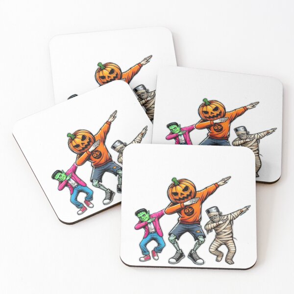 Item preview, Dabbing Halloween Boys Skeleton Zombie Scary Pumpkin Mummy designed and sold by SztylishDesigns.