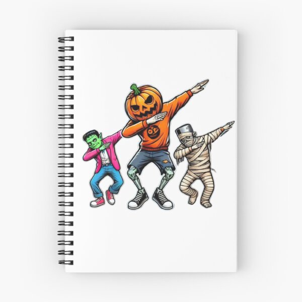 Item preview, Dabbing Halloween Boys Skeleton Zombie Scary Pumpkin Mummy designed and sold by SztylishDesigns.