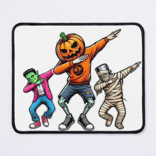 Item preview, Dabbing Halloween Boys Skeleton Zombie Scary Pumpkin Mummy designed and sold by SztylishDesigns.