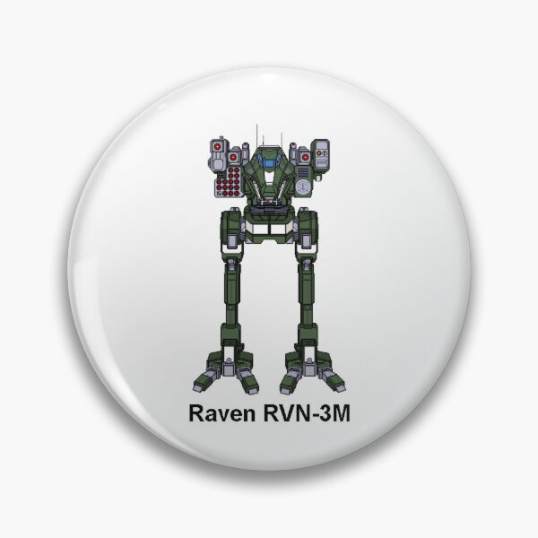 Item preview, Raven RVN-3M - Inner Sphere BattleMech designed and sold by DagleysDesigns.