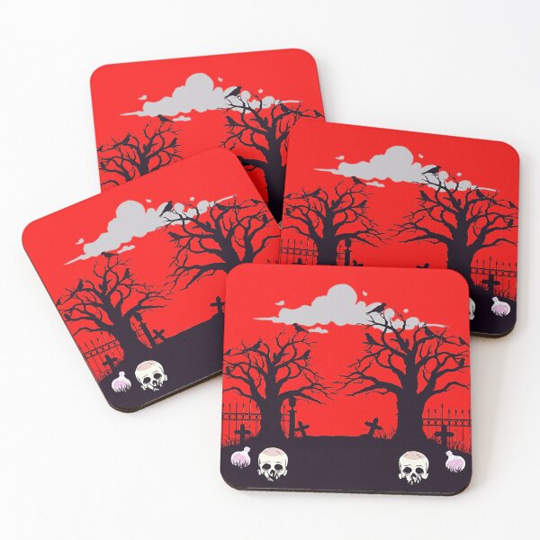Item preview, Grave Yard full of Skull and Birds  designed and sold by Juana-.