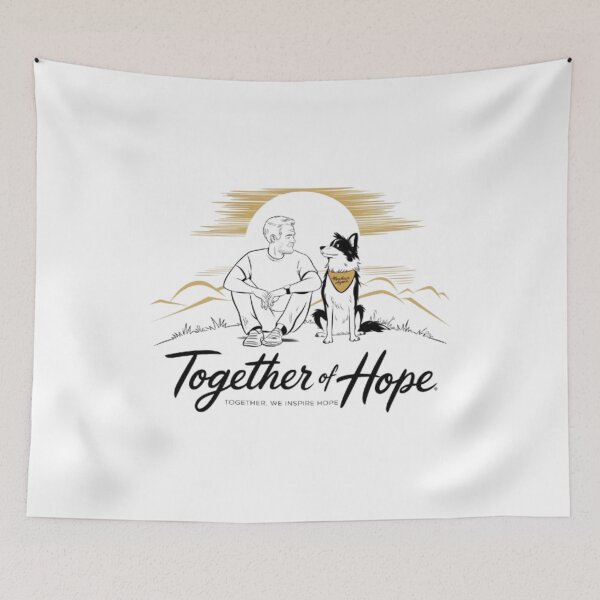 Item preview, Terry Fox and His Loyal Dog Inspiring Hope designed and sold by Petpixy.