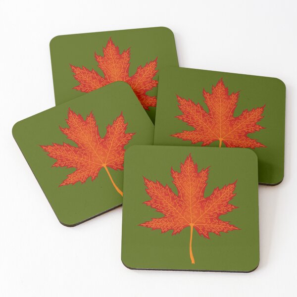 Item preview, Maple Leaf Swirls designed and sold by Pandaerable.