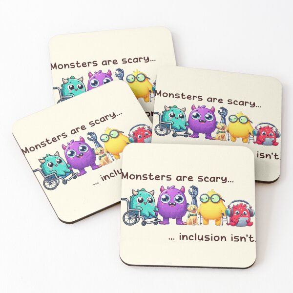 Item preview, Monsters are scary inclusion isnt designed and sold by Vkinsify.